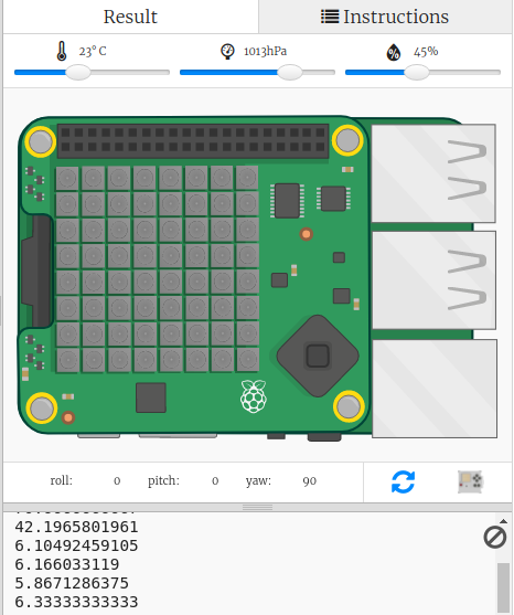 Sense HAT Emulator