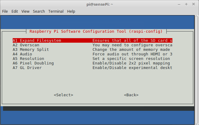 Expand rootfs Partition