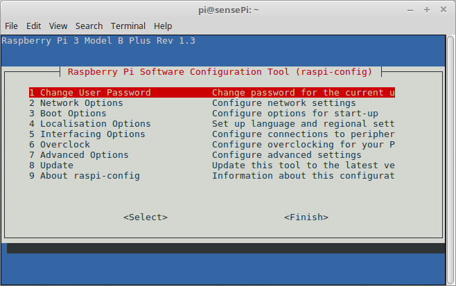 raspi-config