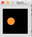 Drawing spot using rgb constructor