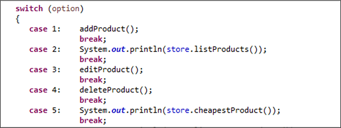 Figure 2: Code for case 3